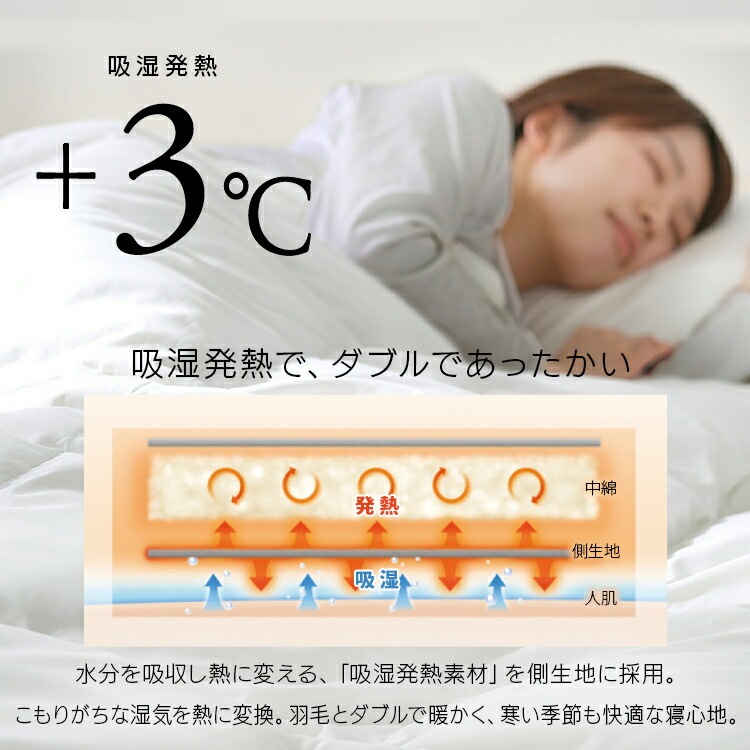 羽毛ふとん KKF-WD9004-SDL アイボリー 新生活 羽毛ふとん KKF-WD9004-SDL アイボリー 新生活