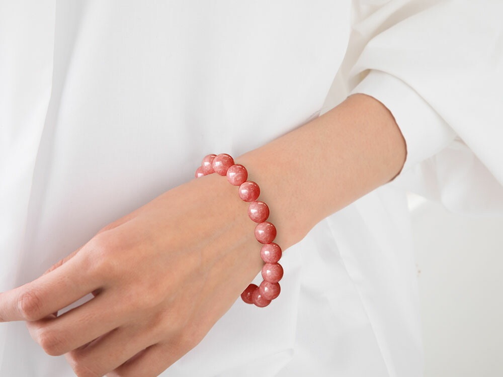 インカローズ AAA ブレスレット 10mm パワーストーン ブレスレット メンズ レディース 天然石 数珠 アクセサリー レディースブレスレット パワーストーンブレスレット 天然石ブレスレット 女性