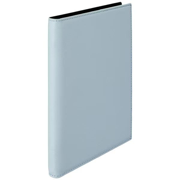 （まとめ買い）ファイルノート スマートバインダー A5 20穴 ブルーグレー F291-41 [x2]