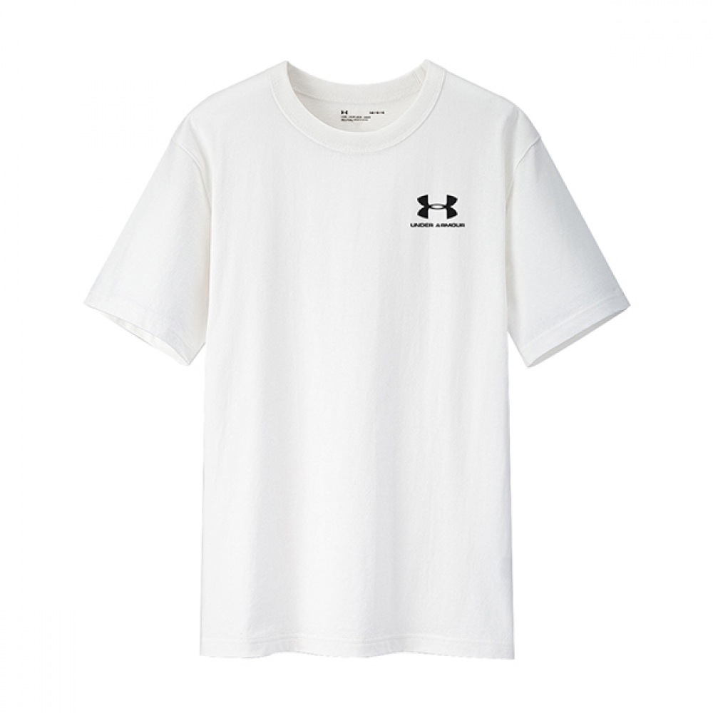[アンダーアーマー] アンダーアーマー UA スポーツスタイル左胸ヒートギアホワイト 1326799-100