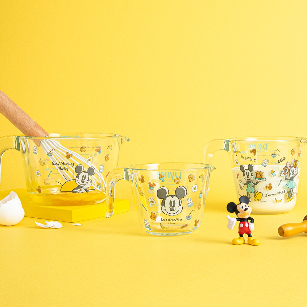 パイレックスディズニーグッドモーニングミッキー計量カップホームセット3pギフトボックスハウスギフト パイレックスディズニーグッドモーニングミッキー計量カップホームセット3pギフトボックスハウスギフト