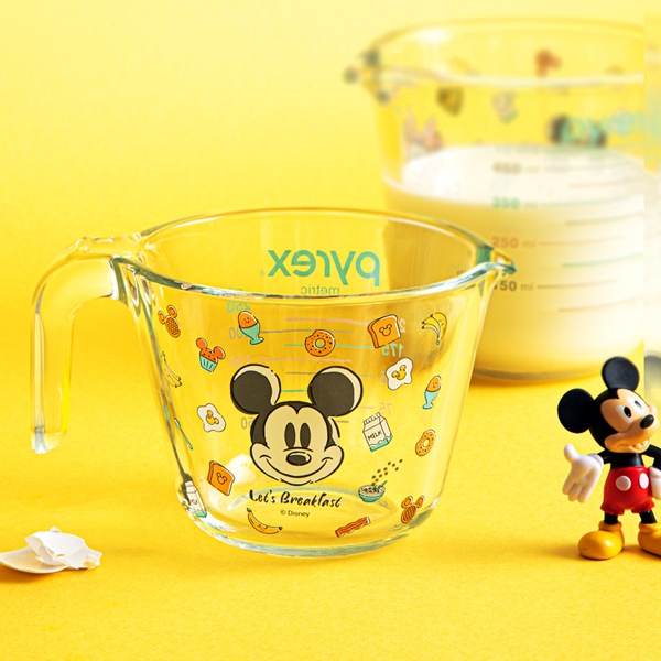 パイレックスディズニーグッドモーニングミッキー計量カップホームセット3pギフトボックスハウスギフト パイレックスディズニーグッドモーニングミッキー計量カップホームセット3pギフトボックスハウスギフト