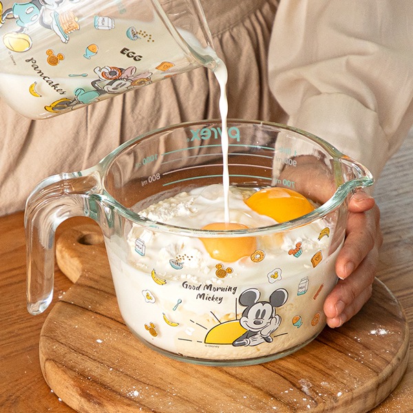 パイレックスディズニーグッドモーニングミッキー計量カップホームセット3pギフトボックスハウスギフト パイレックスディズニーグッドモーニングミッキー計量カップホームセット3pギフトボックスハウスギフト