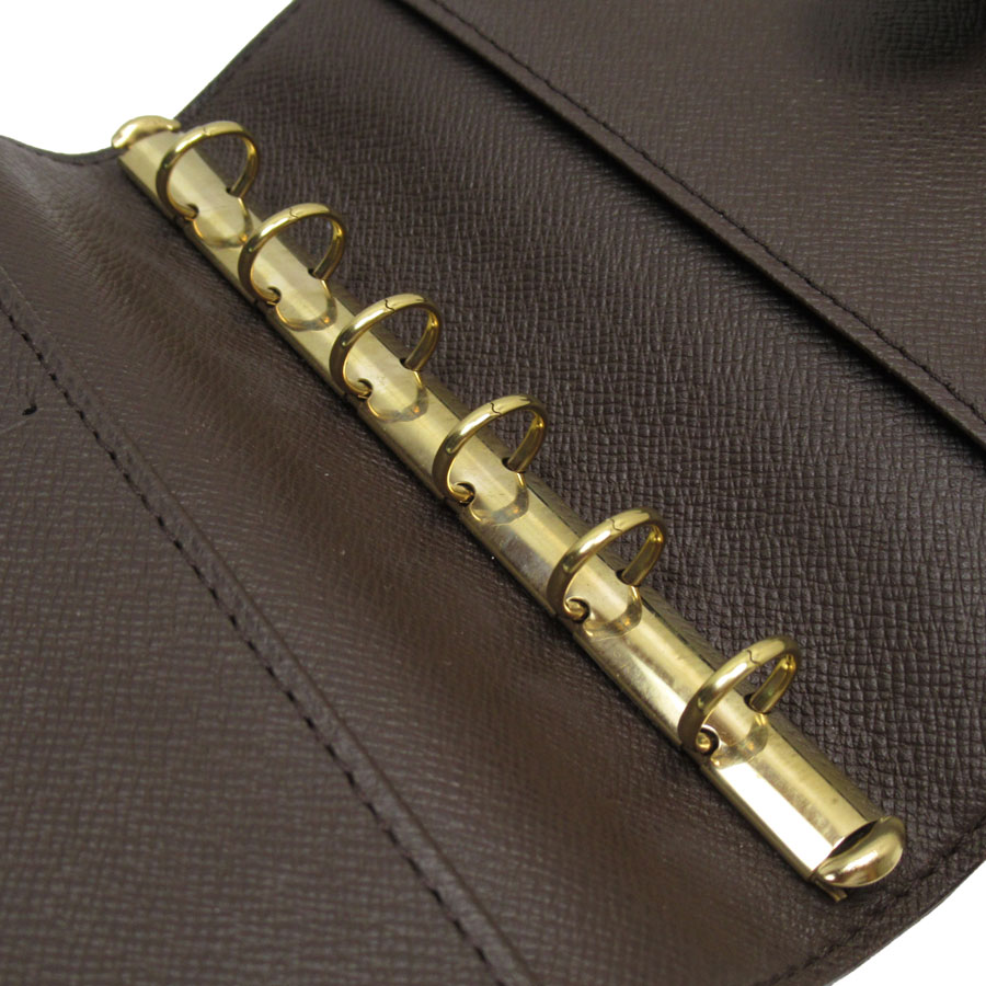 ルイ ヴィトン LOUIS VUITTON 手帳カバー ダミエ アジェンダPM ダミエキャンバス エベヌ ユニセックス t19517a ルイ ヴィトン LOUIS VUITTON 手帳カバー ダミエ アジェンダPM ダミエキャンバス エベヌ ユニセックス t19517a