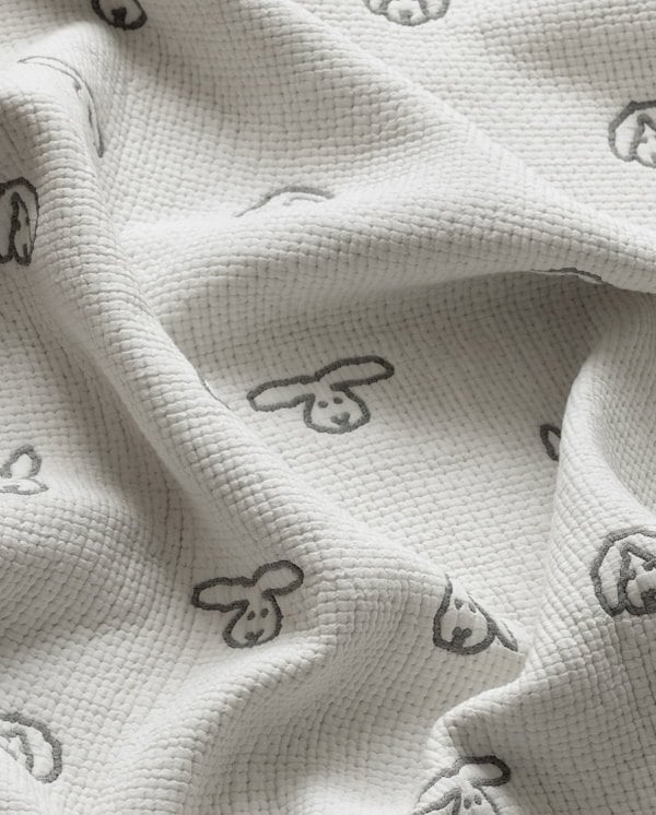 Qoo10] ウォームグレーテール ふんわり3重ガーゼやさしいバニーブランケ