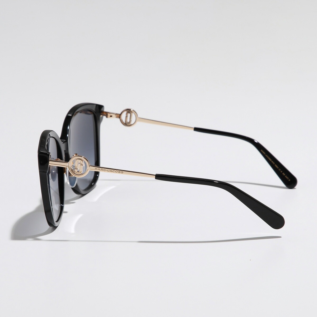 MARC JACOBS マークジェイコブス サングラス 690/GS レディース バタフライ型 セルフレーム コンビネーション メタルロゴ クリングスタイプ アイウェア 807 MARC JACOBS マークジェイコブス サングラス 690/GS レディース バタフライ型 セルフレーム コンビネーション メタルロゴ クリングスタイプ アイウェア 807