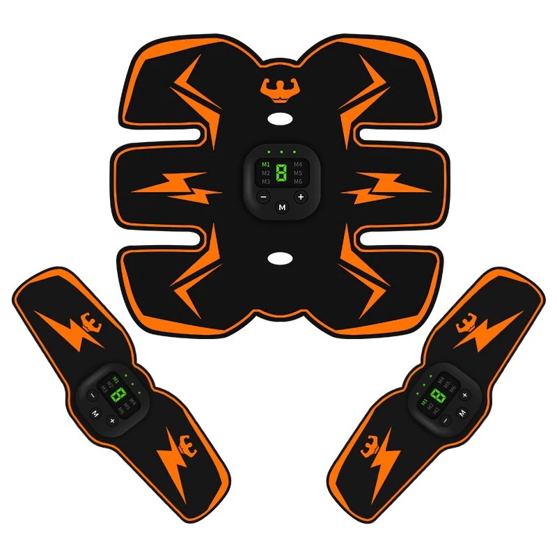 最安値 6モードEMS 腹筋ベルト 腹筋パッド 腹筋マシン腹筋全身鍛え操作簡単USB充電