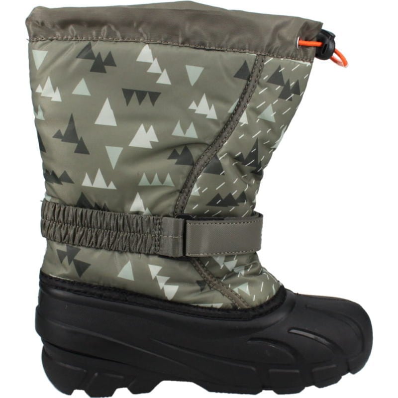 子供 ブーツ ユース フルーリー プリント YOUTH FLURRY PRINT ストーングリーン/ブラック NY3504-397【GHFF】