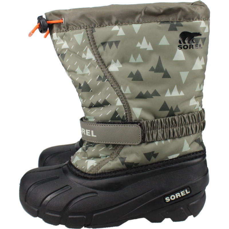 子供 ブーツ ユース フルーリー プリント YOUTH FLURRY PRINT ストーングリーン/ブラック NY3504-397【GHFF】