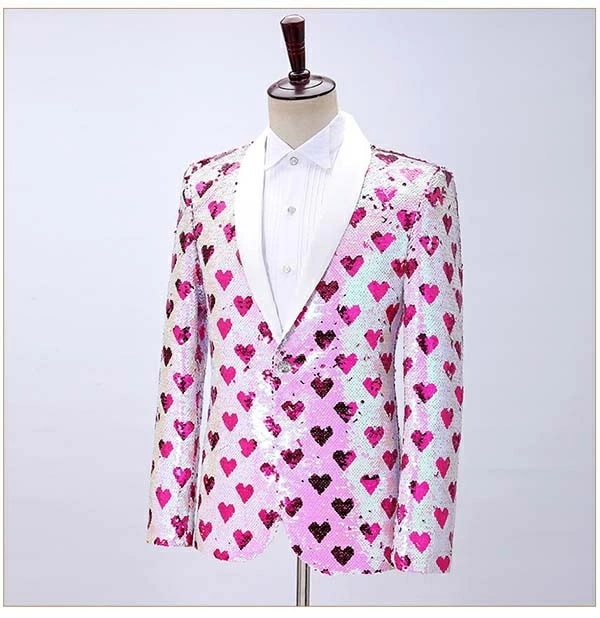 ジャケット メンズ ステージ衣装 演出服 発表会 司会者 スパンコール ピンク ハート 総柄 キラキラ カラオケ大会 カラオケ 大会 衣装 大人 演奏会 男性 アイドル 貴族服 舞台 演劇 オペラ 声 ジャケット メンズ ステージ衣装 演出服 発表会 司会者 スパンコール ピンク ハート 総柄 キラキラ カラオケ大会 カラオケ 大会 衣装 大人 演奏会 男性 アイドル 貴族服 舞台 演劇 オペラ 声