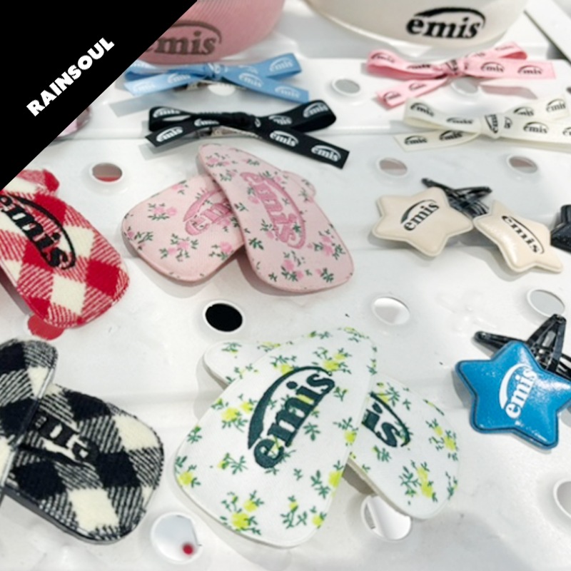 [韓国で人気のある]イミスフラワーワイドヘアピン2個セット