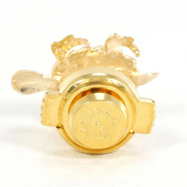 ブローチ K18 18金 YG イエローゴールド 合金 ピン サンゴ 総重量約2.9g K18 18金 YG イエローゴールド 合金 ピンブローチ サンゴ 総重量約4.5g