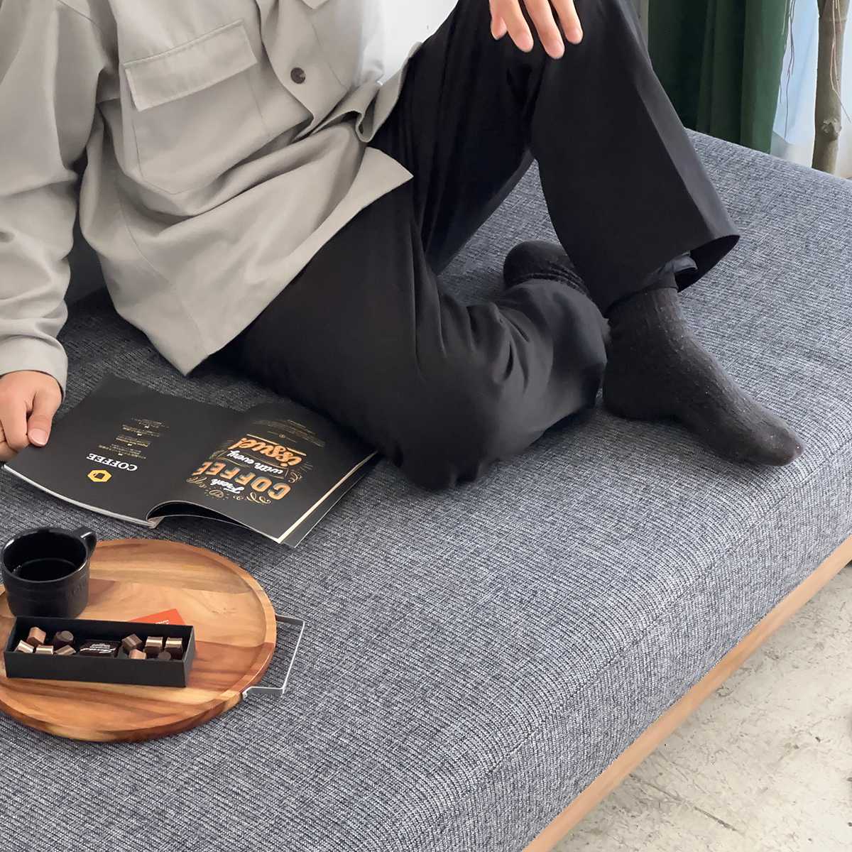 ソファベッド 幅170cm 2人掛け 2.5人掛け ブラ―マ クッション付き ソファ 背もたれ ファブリック 高級感 スタイリッシュ モダン 天然木 異素材 スチール ソファベッド 幅170cm 2人掛け 2.5人掛け ブラ―マ クッション付き ソファ 背もたれ ファブリック 高級感 スタイリッシュ モダン 天然木 異素材 スチール