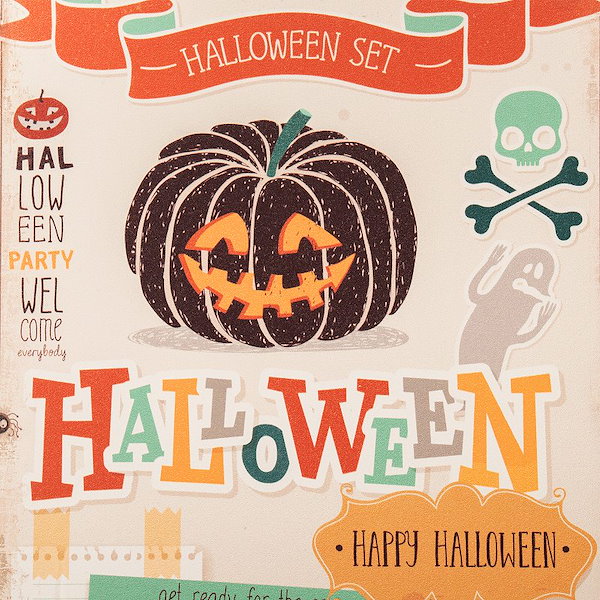 Qoo10] ハロウィン インテリア 飾り ブリキ看板