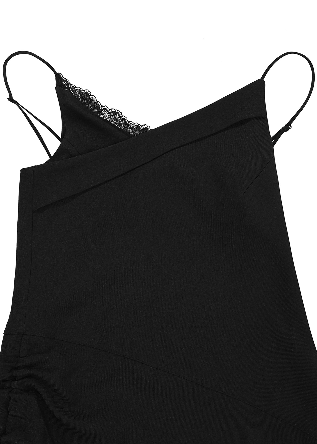 【BOHEMIANSEOUL】 ECLIPSE TWISTED MAXI DRESS : BLACK 【BOHEMIANSEOUL】 ECLIPSE TWISTED MAXI DRESS : BLACK