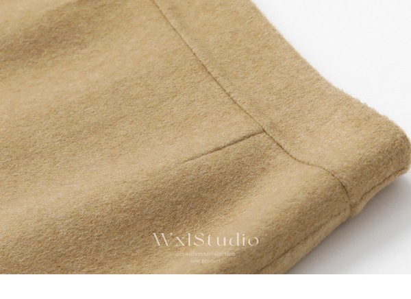 モダンなウールダブルフェイスジャケット