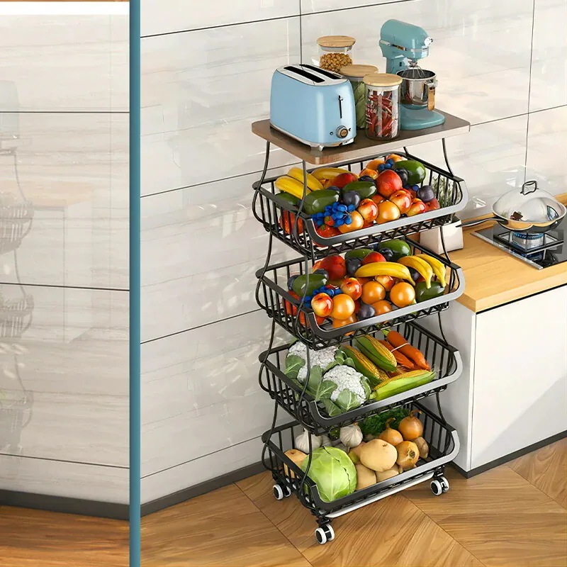メガ割 洗濯室 大容量 キッチン収納 バルコニー 多機能ランドリー収納 各段耐荷重10キロ メタル製 キッチンワゴン キャスター付き カート キャスター付き 調味料皿野菜服雑貨収納収納 組立簡単 バス