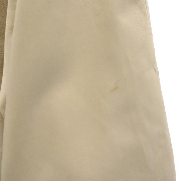 80s ヴィンテージ ステンカラーコート 36 ベージュ ライナー付き メンズ