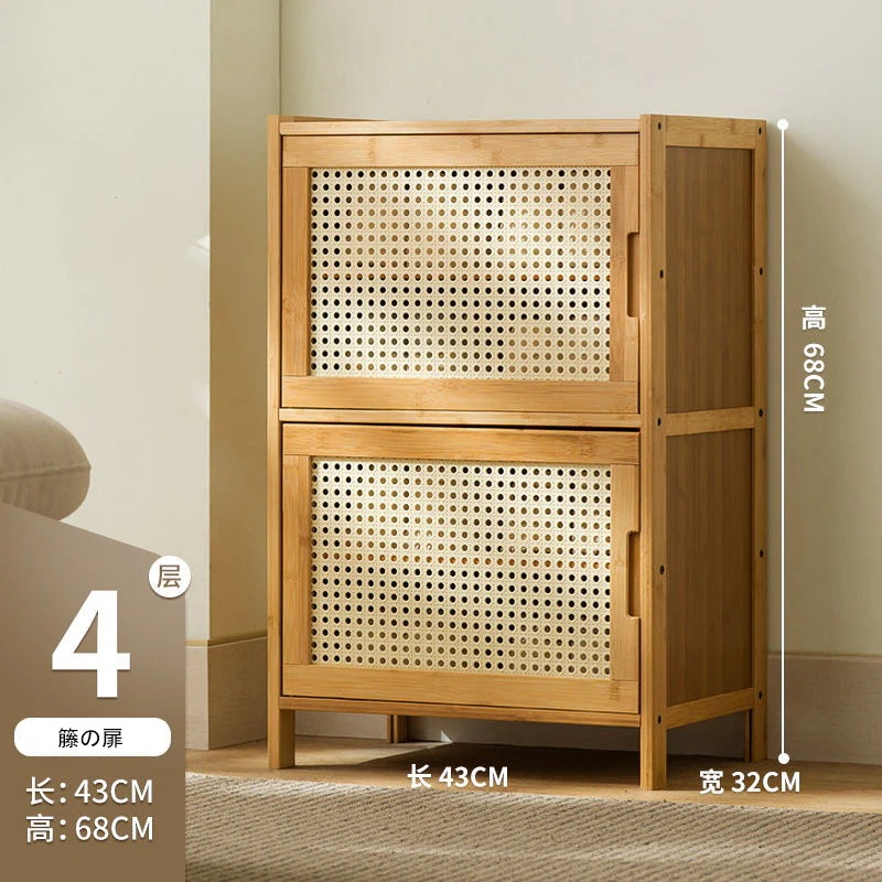 下駄箱 玄関壁際の靴収納 収納戸棚 簡易収納棚 4段の靴箱6段下駄箱