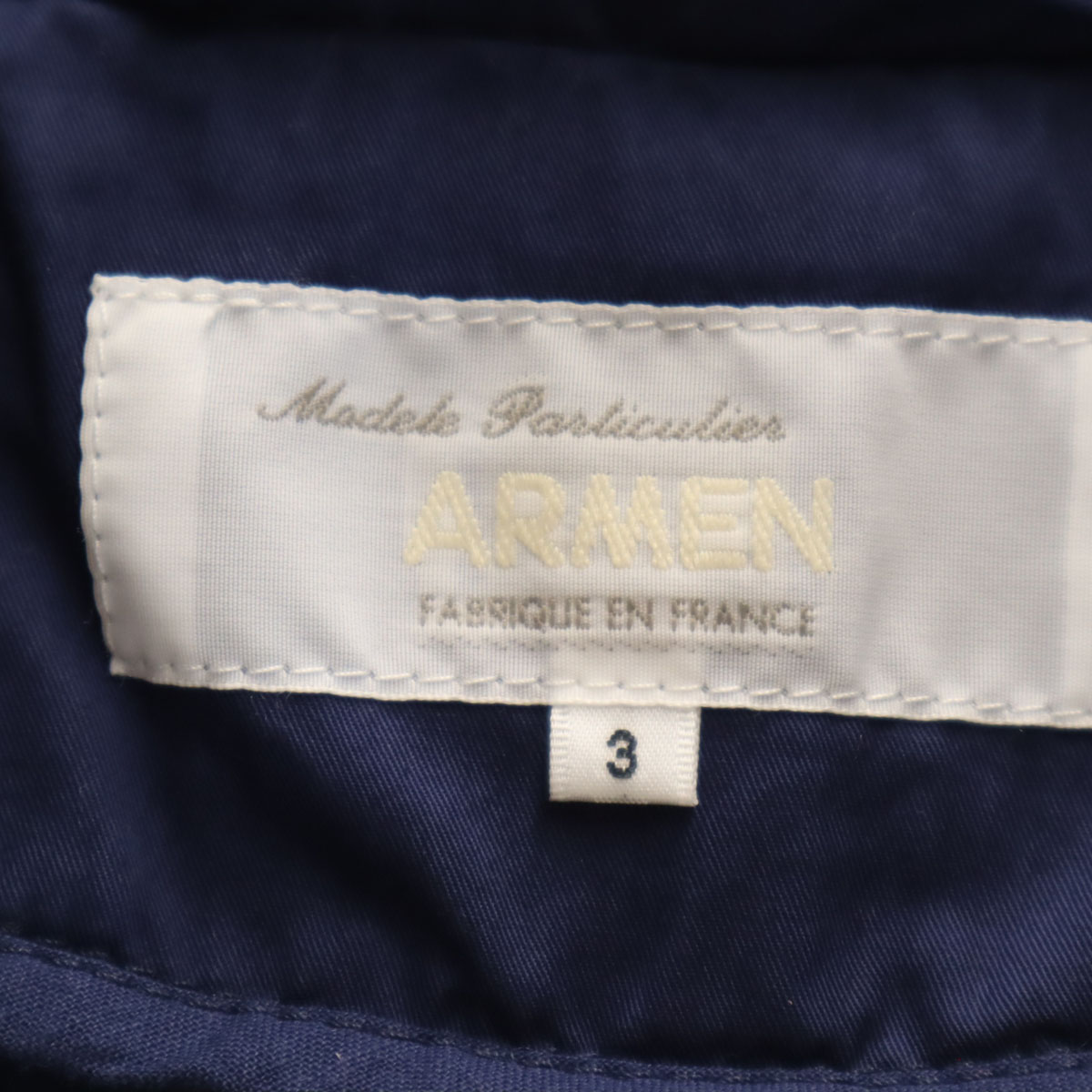 フランス製 トレンチコート 3 ネイビー レディース 古着 フランス製 トレンチコート 3 ネイビー レディース 古着