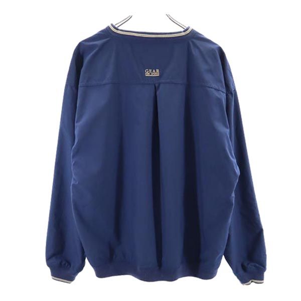 ギア ゴルフ Vネック スニードジャック ナイロンジャケット L ネイビー系 GEAR メンズ