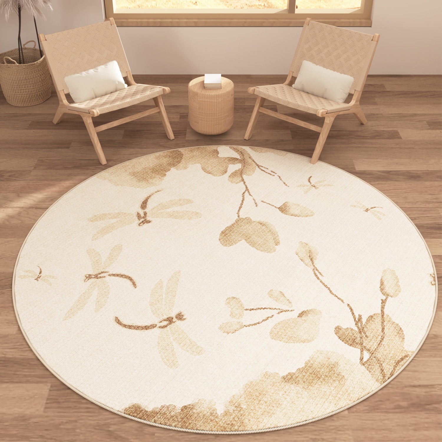 円形客間じゅうたんベルベット玄関ベッドサイド滑り止めマットカーペット 円形客間じゅうたんベルベット玄関ベッドサイド滑り止めマットカーペット