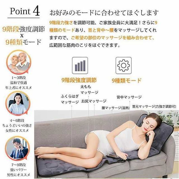 マッサージ 温感機能搭載 楽天市場】マッサージ器 多機能マッサージ 小型 全身 腰 背中 肩