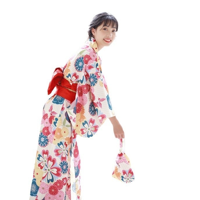 【送.料.無.料.急速発送】浴衣伝統的な正装版ピンクのセクシーな舞台服着物