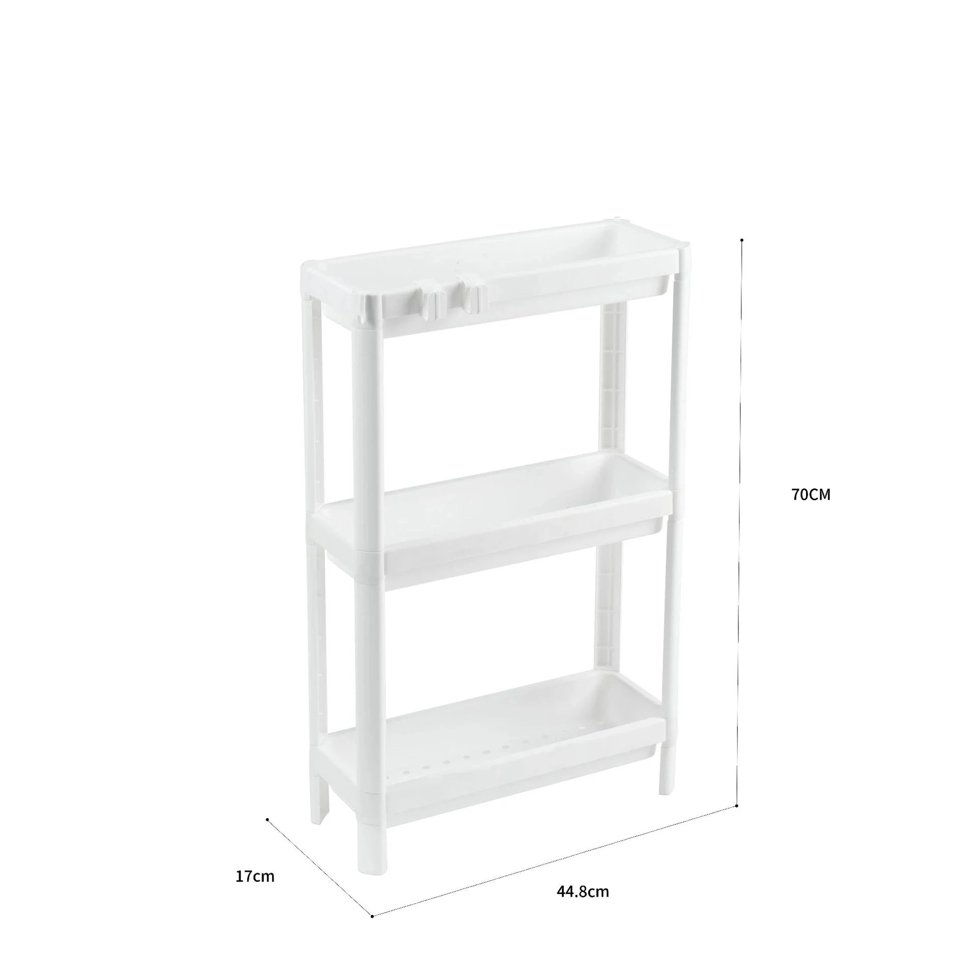【1つ買うと10個無料】プラスチックの隙間棚収納棚滑車付き冷蔵庫キッチン隙間棚浴室棚 【1つ買うと10個無料】プラスチックの隙間棚収納棚滑車付き冷蔵庫キッチン隙間棚浴室棚