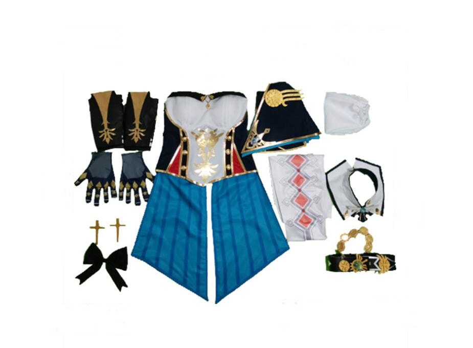 ワンピース 衣装 コスプレ 仮装 変装 原神ジン西風騎士団の代理団長 スーツ ハロウィン 2023年新作入荷コスプレ