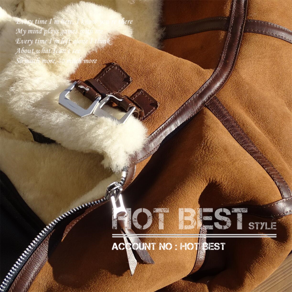 シープスキン 復刻30s USAF TYPE B-3 ムートン フライトジャケット