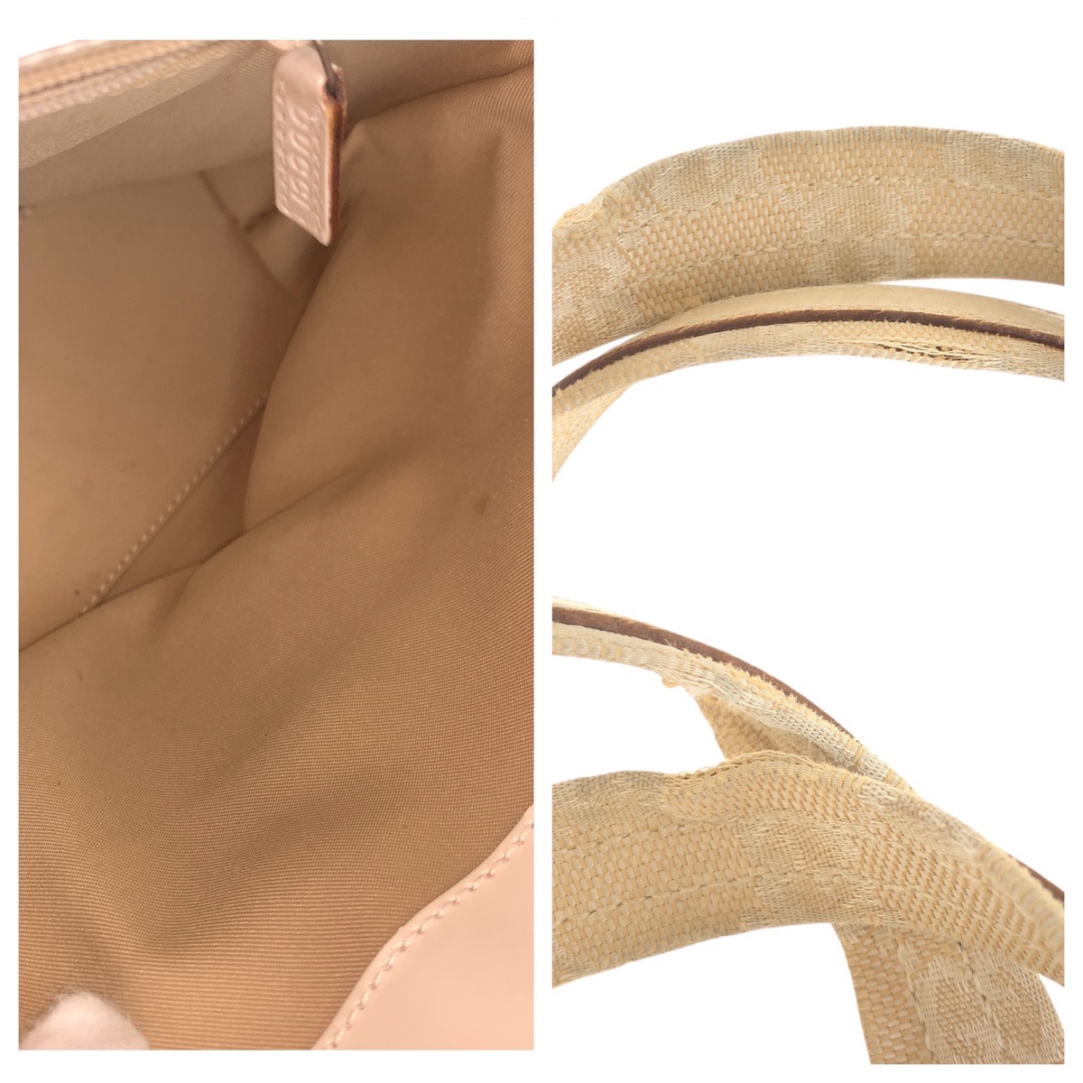 ベージュ アイボリー GGキャンバス 002.1079 トートバッグ ハンドバッグ レディース 502985 ベージュ アイボリー GGキャンバス 002.1079 トートバッグ ハンドバッグ レディース 502985