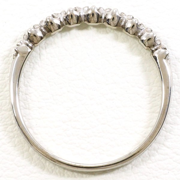 K18 18金 WG ホワイトゴールド リング 指輪 10号 ダイヤ 0.09 ジュエリー 中古 K18 18金 WG ホワイトゴールド リング 指輪 10号 ダイヤ 0.09 ジュエリー 中古