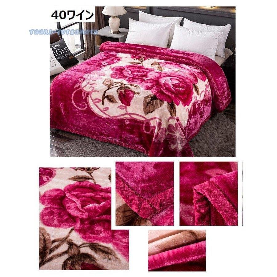 毛布 サイズ クイーンサイズ ブランケット 寝具 インテリア用品 起毛素材 あたたか4057