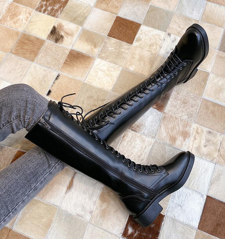 新製品が出回るレディースブーツ ロングブーツ レースアップブーツ 編み上げブーツ 22~265cm PU 厚底ブーツ 秋冬 春秋 ぺたんこ ローヒール 4センチ エンジニアブーツ ジョッキーブーツ ブ 新製品が出回るレディースブーツ ロングブーツ レースアップブーツ 編み上げブーツ 22~265cm PU 厚底ブーツ 秋冬 春秋 ぺたんこ ローヒール 4センチ エンジニアブーツ ジョッキーブーツ ブ