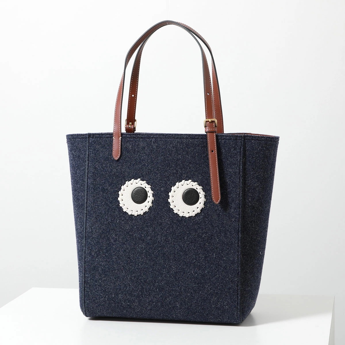 ANYA HINDMARCH アニヤハインドマーチ トートバッグ Tote Small Eyes アイズ 193184 195171 レディース フェルト 鞄 カラー2色