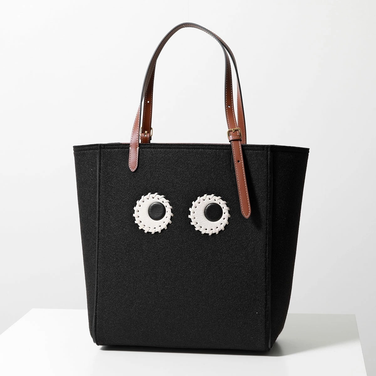ANYA HINDMARCH アニヤハインドマーチ トートバッグ Tote Small Eyes アイズ 193184 195171 レディース フェルト 鞄 カラー2色