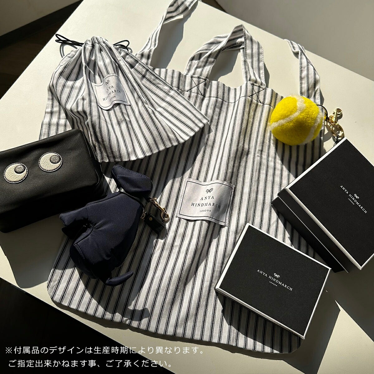ANYA HINDMARCH アニヤハインドマーチ トートバッグ Tote Small Eyes アイズ 193184 195171 レディース フェルト 鞄 カラー2色