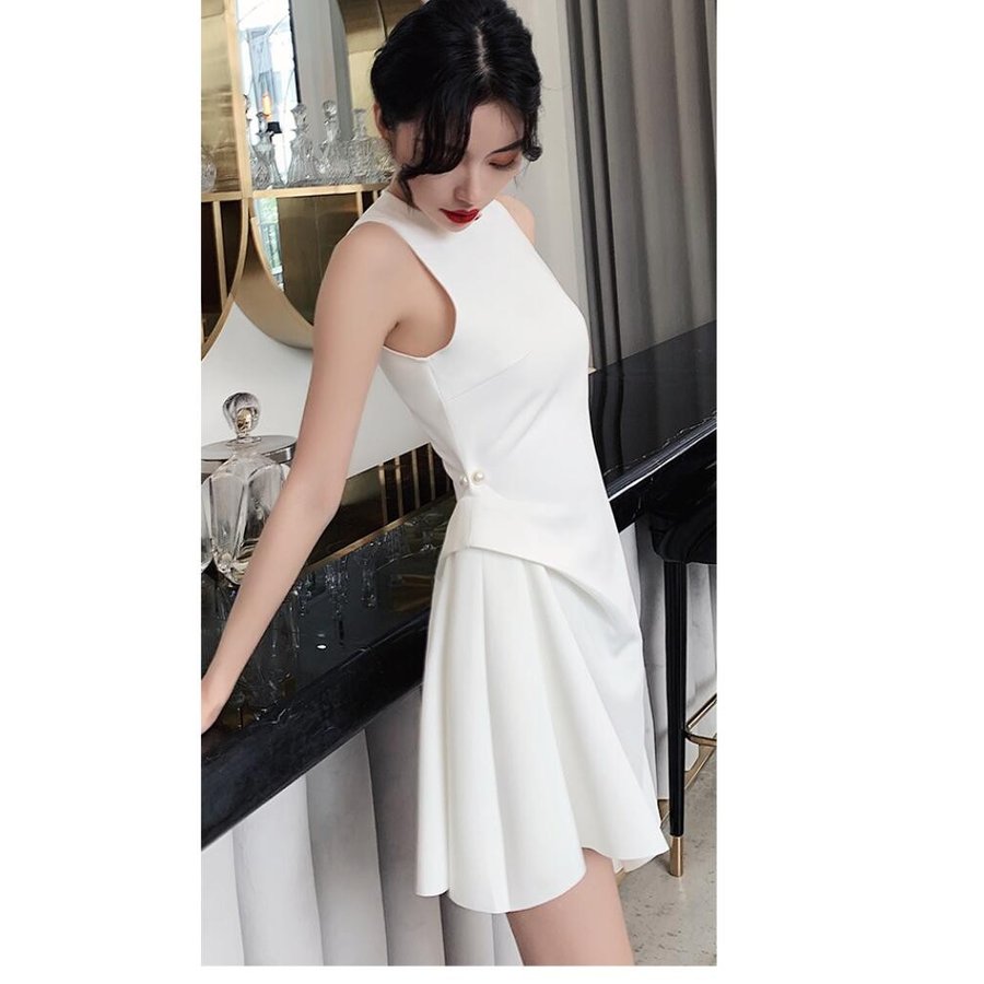 ウエディングドレス パーティードレス セクシー ミモレ丈ドレス 結婚式ワンピース 20代30代 40 ウエディングドレス パーティードレス セクシー ミモレ丈ドレス 結婚式ワンピース 20代30代 40