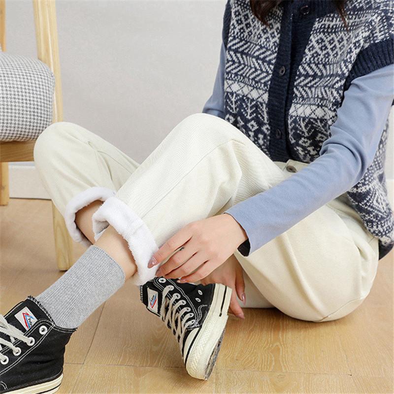 新入荷 デニムパンツレディース 秋冬 デニムパンツ 防寒 厚手 ジーンズ ハイウエスト 九分丈 裏起毛 裏起毛 チノパン 美脚 カジュアル ズボン 体型カバー