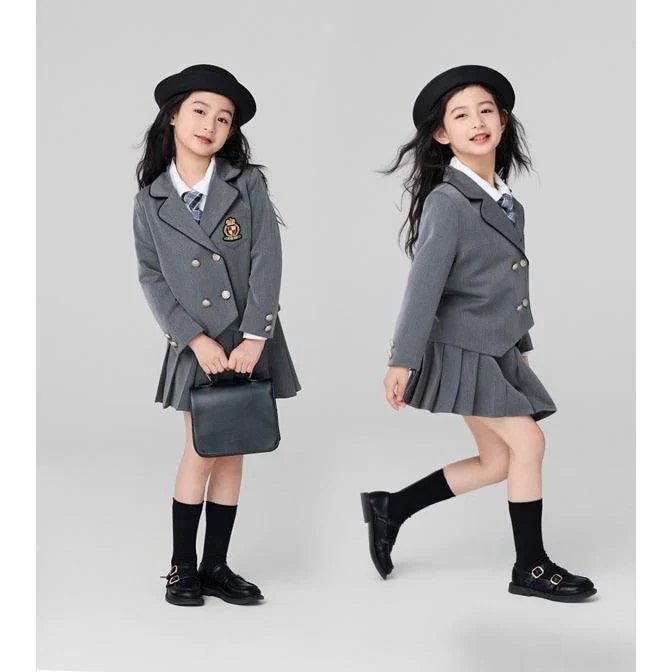 入学式 卒業式 制服 無地 ジャケット 女の子 スーツ セット 春 秋 小学生 中学生 高校生 JK ジュニア 中学 受験 大きいサイズ ゆったりサイズ フォーマル 卒服