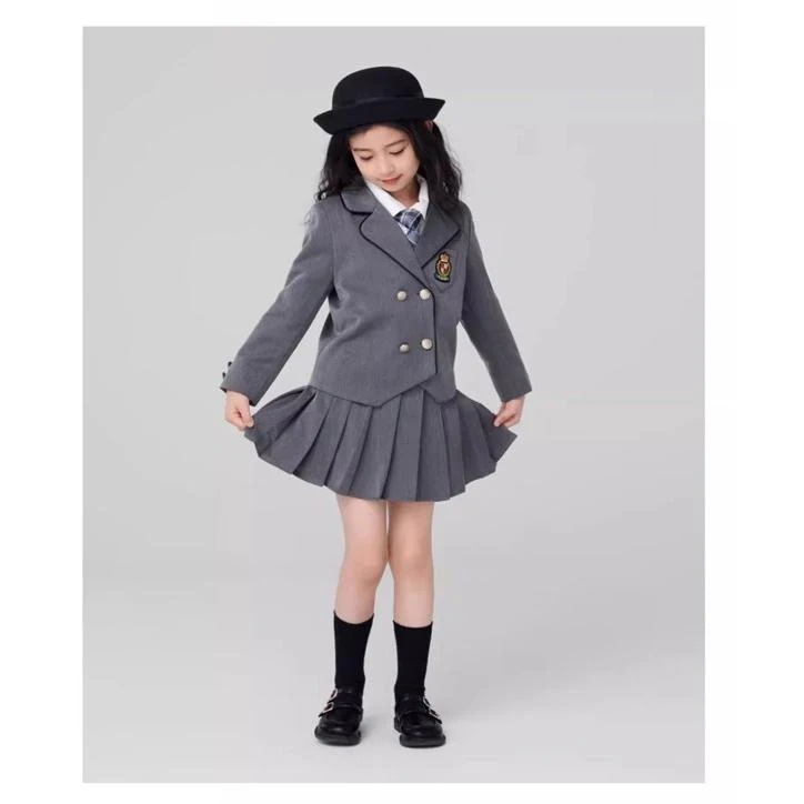 入学式 卒業式 制服 無地 ジャケット 女の子 スーツ セット 春 秋 小学生 中学生 高校生 JK ジュニア 中学 受験 大きいサイズ ゆったりサイズ フォーマル 卒服