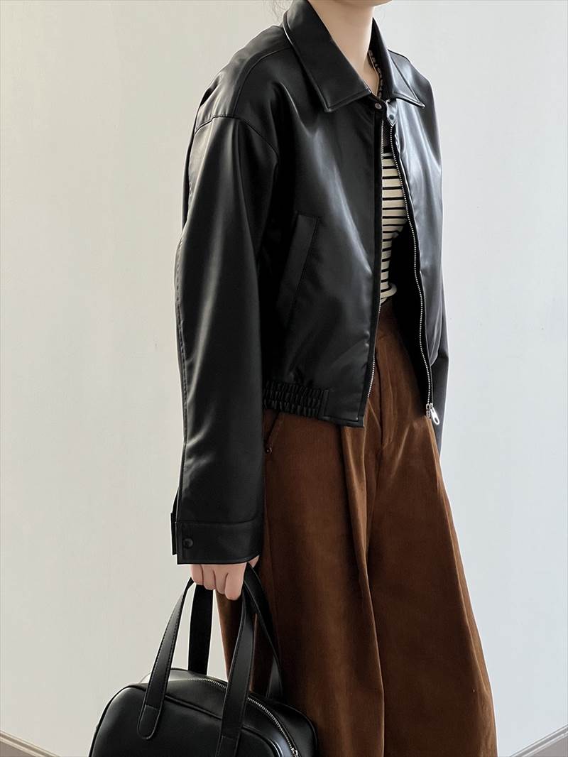 アウター レディース フェイクレザージャケット ブルゾン ジャンパー 革ジャン ライダーズジャケット PU 襟付き ジップアップ ポケット 長袖 大人可愛い きれいめ カジュアル シンプル 大人 上品 アウター レディース フェイクレザージャケット ブルゾン ジャンパー 革ジャン ライダーズジャケット PU 襟付き ジップアップ ポケット 長袖 大人可愛い きれいめ カジュアル シンプル 大人 上品