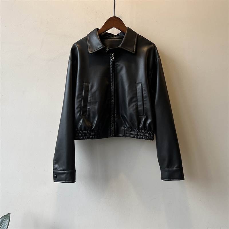 アウター レディース フェイクレザージャケット ブルゾン ジャンパー 革ジャン ライダーズジャケット PU 襟付き ジップアップ ポケット 長袖 大人可愛い きれいめ カジュアル シンプル 大人 上品 アウター レディース フェイクレザージャケット ブルゾン ジャンパー 革ジャン ライダーズジャケット PU 襟付き ジップアップ ポケット 長袖 大人可愛い きれいめ カジュアル シンプル 大人 上品