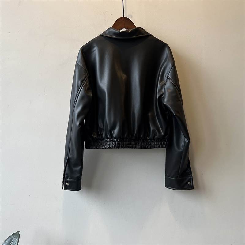 アウター レディース フェイクレザージャケット ブルゾン ジャンパー 革ジャン ライダーズジャケット PU 襟付き ジップアップ ポケット 長袖 大人可愛い きれいめ カジュアル シンプル 大人 上品 アウター レディース フェイクレザージャケット ブルゾン ジャンパー 革ジャン ライダーズジャケット PU 襟付き ジップアップ ポケット 長袖 大人可愛い きれいめ カジュアル シンプル 大人 上品