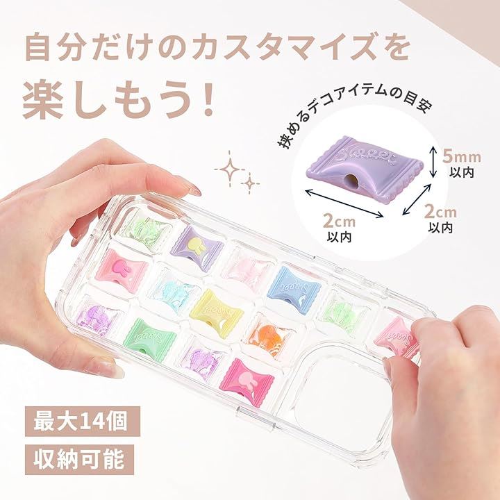 Qoo10] 竹下工房 可愛いをとじこめよう ぽこぽこ スマホケ