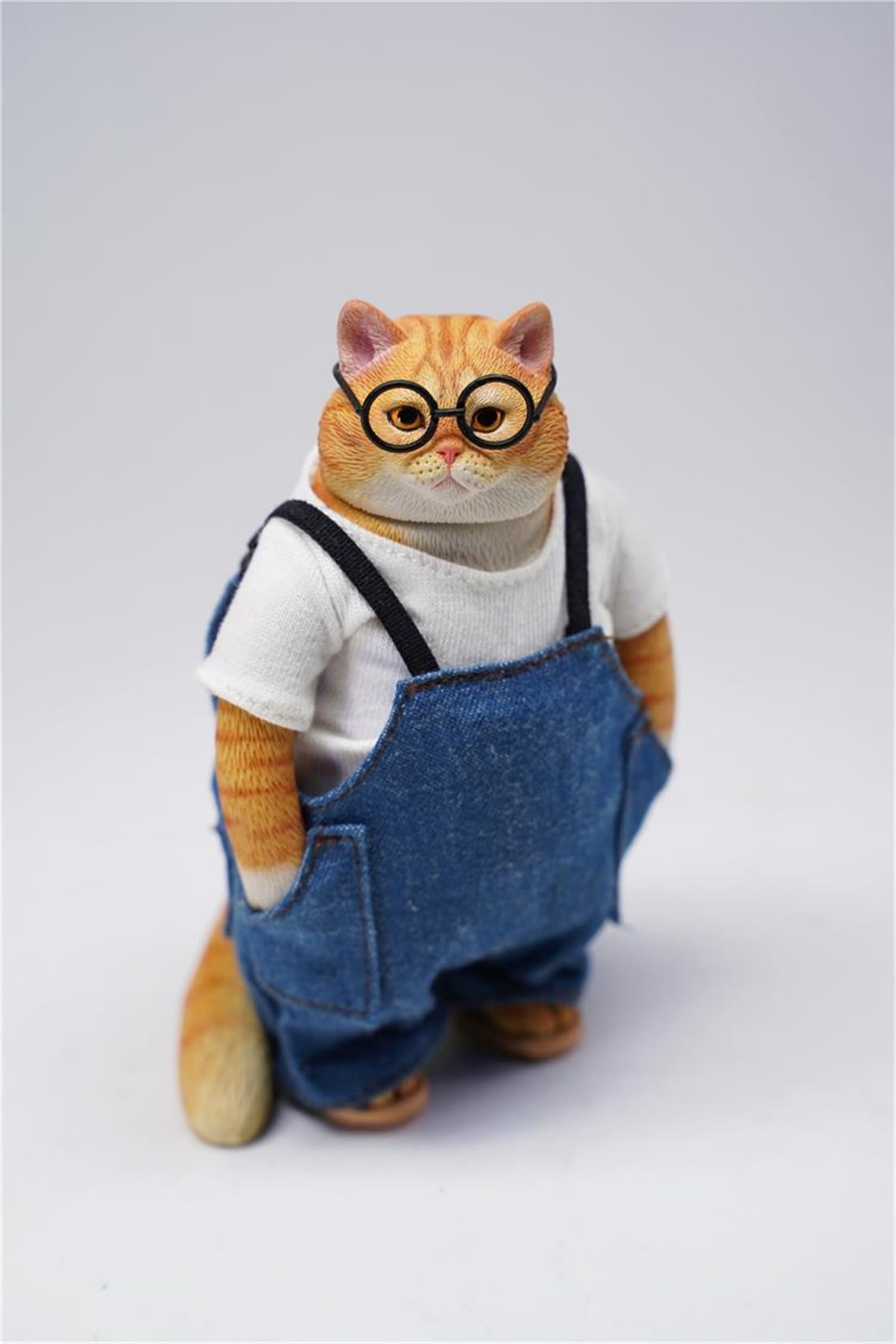 JXK 1/6サイズ 太い猫2.0 ペット 11cm 服付き 動物 リアル フィギュア スタチュー プラモデル プレミアム 模型 誕生日 プレゼント 置物 情景 道具 コレクション JXK 1/6サイズ 太い猫2.0 ペット 11cm 服付き 動物 リアル フィギュア スタチュー プラモデル プレミアム 模型 誕生日 プレゼント 置物 情景 道具 コレクション