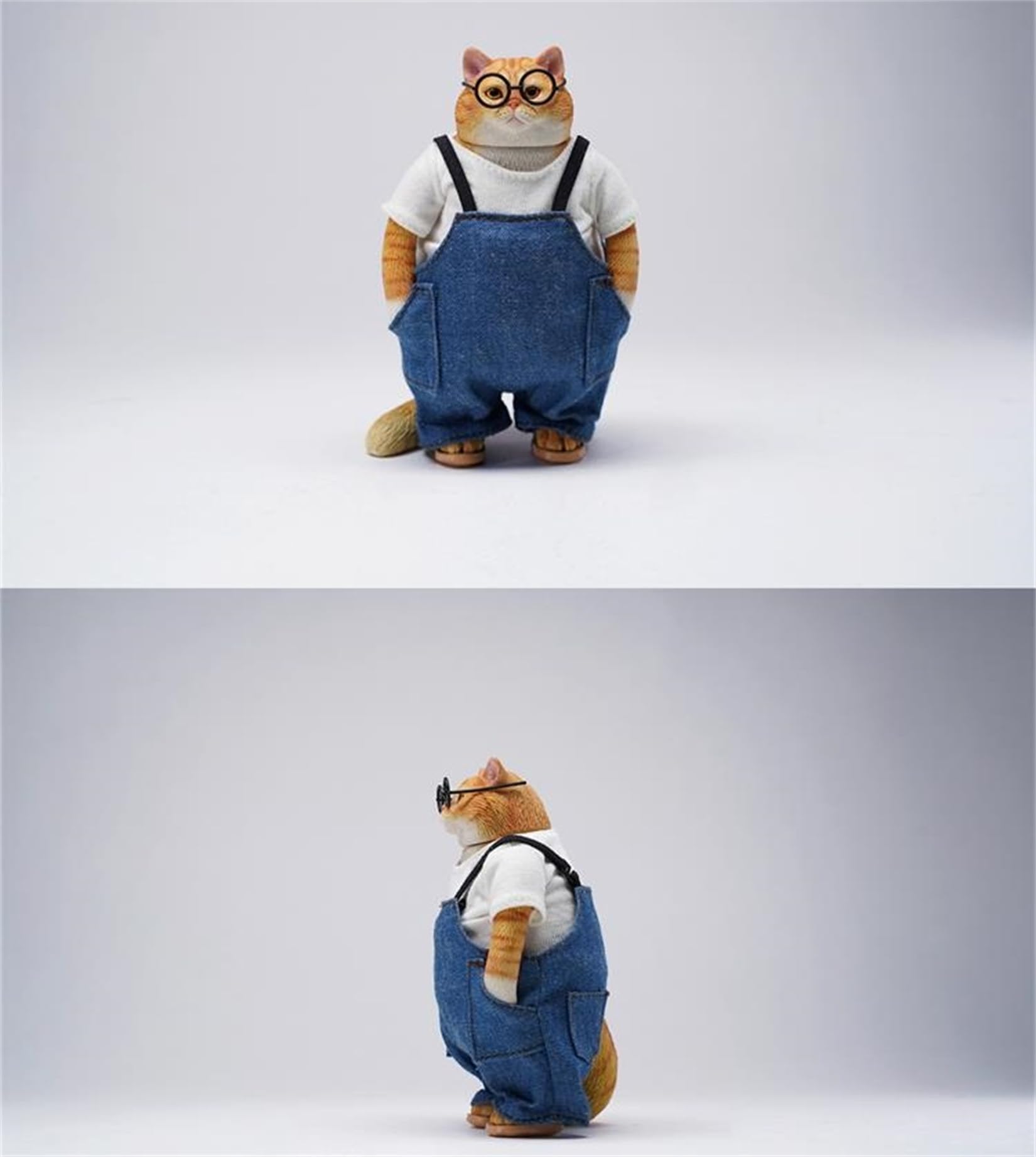 JXK 1/6サイズ 太い猫2.0 ペット 11cm 服付き 動物 リアル フィギュア スタチュー プラモデル プレミアム 模型 誕生日 プレゼント 置物 情景 道具 コレクション JXK 1/6サイズ 太い猫2.0 ペット 11cm 服付き 動物 リアル フィギュア スタチュー プラモデル プレミアム 模型 誕生日 プレゼント 置物 情景 道具 コレクション