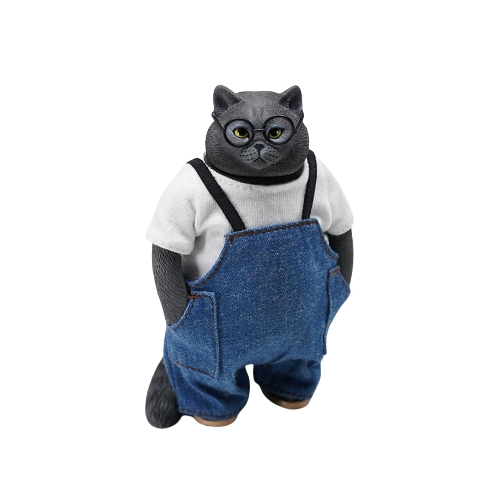 JXK 1/6サイズ 太い猫2.0 ペット 11cm 服付き 動物 リアル フィギュア スタチュー プラモデル プレミアム 模型 誕生日 プレゼント 置物 情景 道具 コレクション JXK 1/6サイズ 太い猫2.0 ペット 11cm 服付き 動物 リアル フィギュア スタチュー プラモデル プレミアム 模型 誕生日 プレゼント 置物 情景 道具 コレクション