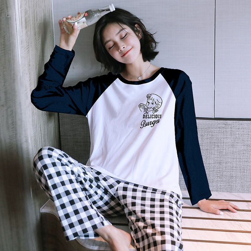 ダンボ ツーピーススーツ かわいい漫画 長袖 家庭服 お姫様スタイル パジャマ レディース